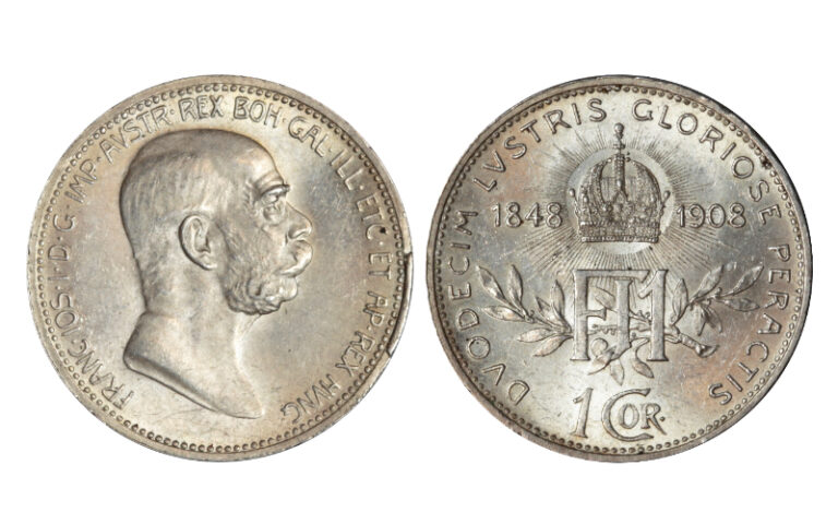 Austria Francisco José 1 Corona 1908 SC