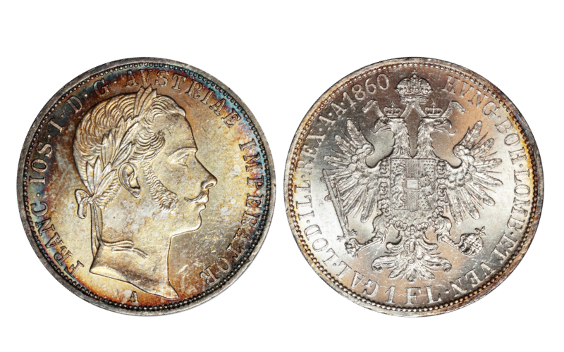 Austria Francisco José I 1 Florín 1860 A SC