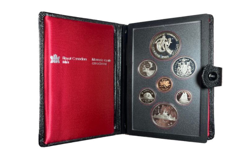 Canadá Estuche Canada Estuche 7 Valores 1983 PROOF