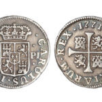 Carlos III 1/2 Real 1771 Madrid PJ MBC