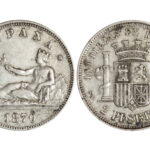 Espana 2 Pesetas 1870