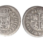 Felipe V 1/2 Real 1738 Madrid JF BC+