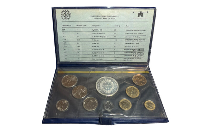 Francia Serie Oficial 10 valores 1980 FDC