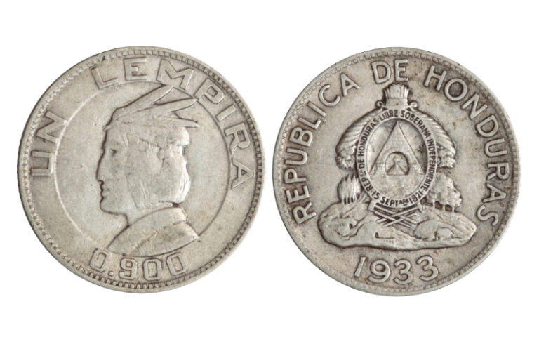 Honduras 1 Lempira 1933 MBC-