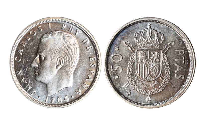 J. Carlos I 50 Pesetas 1984 SC
