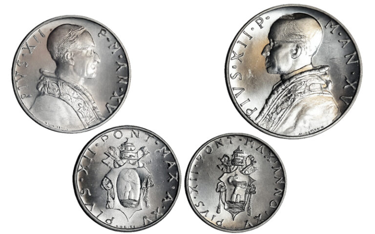 Vaticano Pio XII Serie 4 Valores 1953 SC