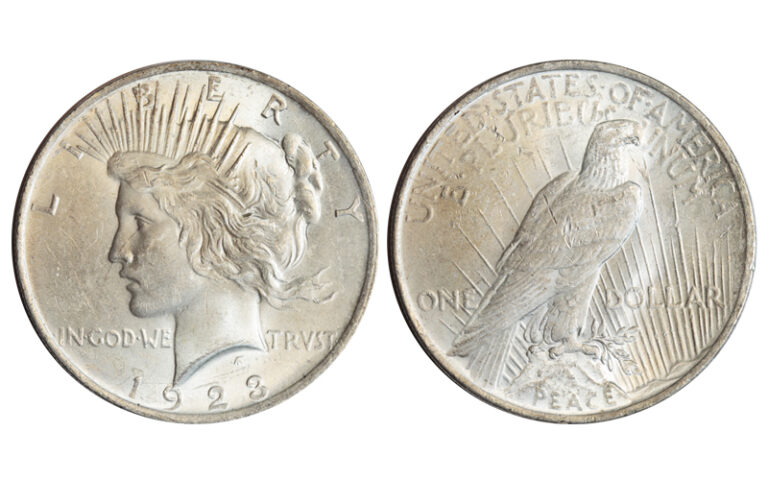 Estados Unidos 1 Dólar 1923 Paz EBC-