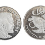 Seychelles 10 Rupias 1976 Declaración Independencia Golpec. PROOF