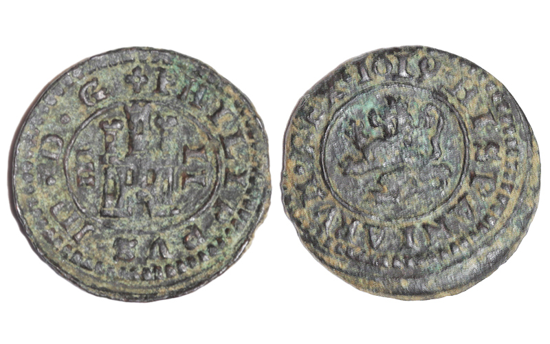 Felipe III (1598-1621) 2 Maravedís 1619 Segovia MBC+