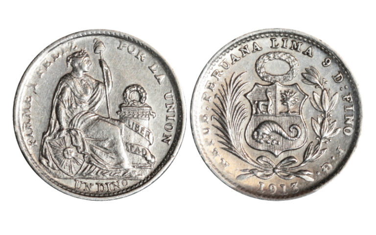 Perú 1 Dinero 1913 EBC