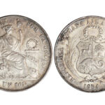 Perú 1 Sol 1864 EBC