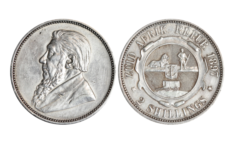Sudáfrica 2 Shillings 1897 EBC-