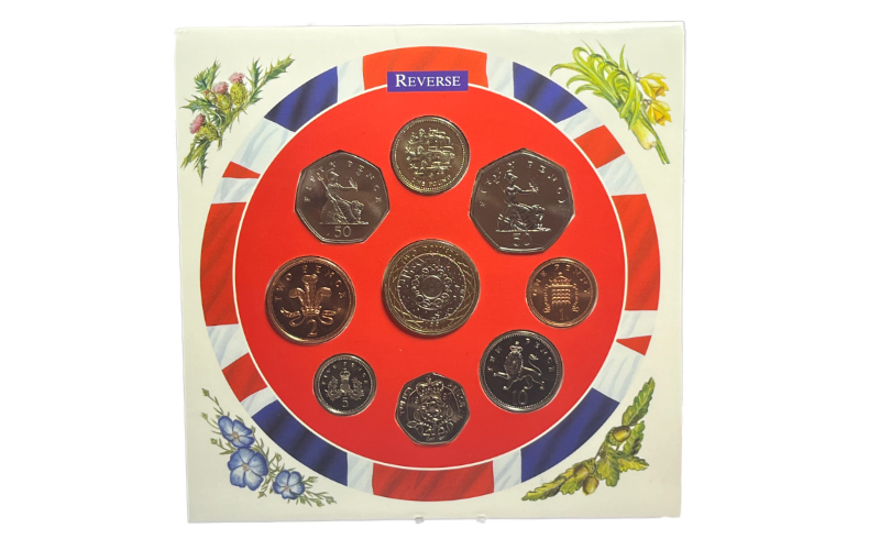 Gran Bretaña Serie Monedas Oficial 1997 BU