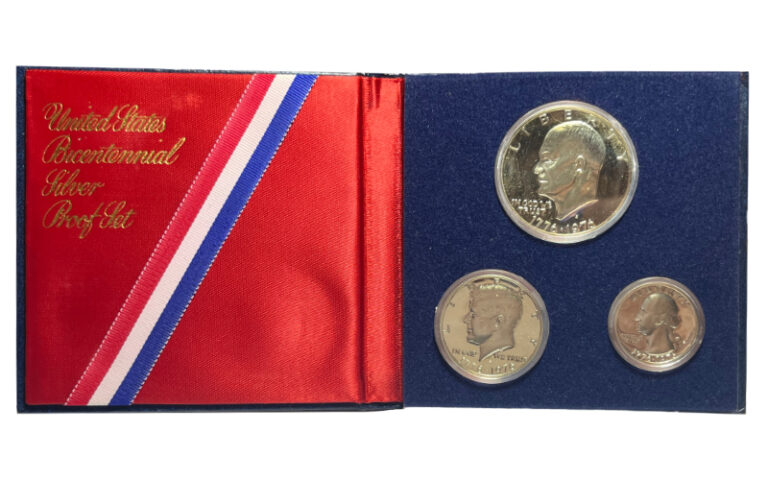 Estados Unidos Juego de Monedas de Plata 1976 Bicentenario E.E.U.U. PROOF