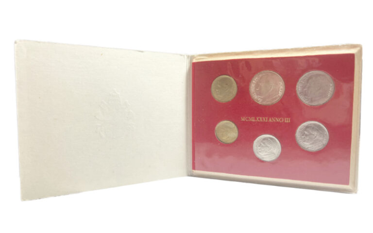 Vaticano Serie 6 valores 1981 Juan Pablo II SC