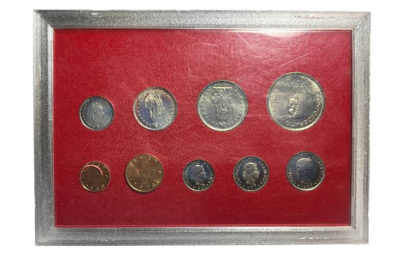 Suiza Serie 9 Valores 1980 SC