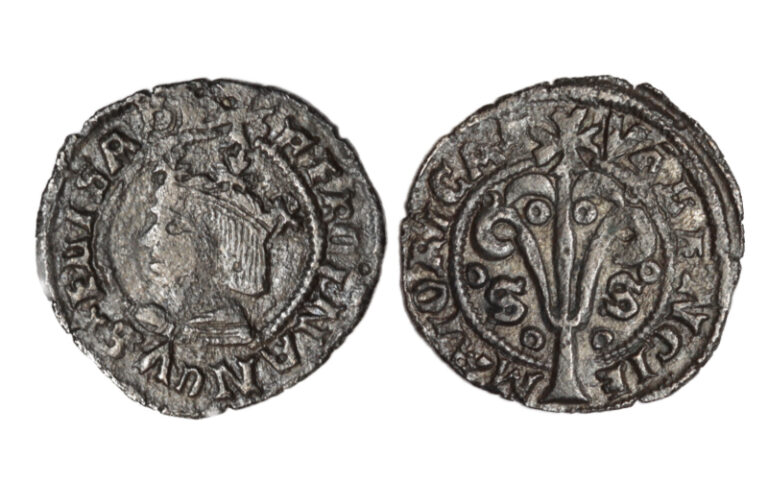 Reino de Valencia Fernando II (1479-1516) Dinero EBC