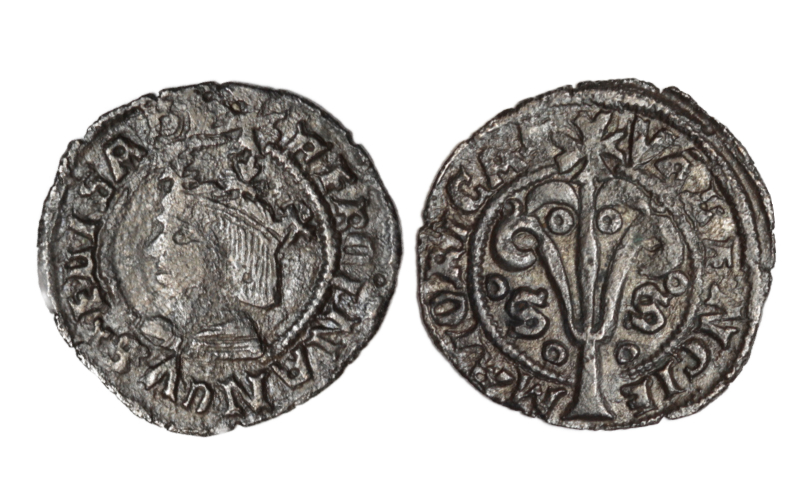 Reino de Valencia Fernando II (1479-1516) Dinero EBC