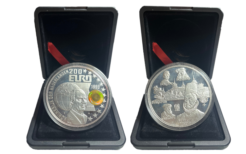 Países Bajos 200 Euros 1999 Juan Carlos I PROOF