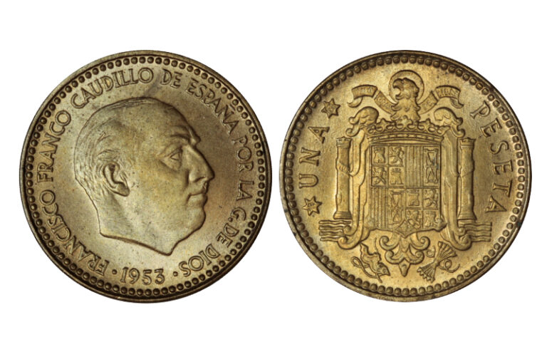 Estado Español 1 Peseta 1953*61 SC-FDC
