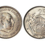 Estado Español 25 Pesetas 1957*19-64 SC-FDC