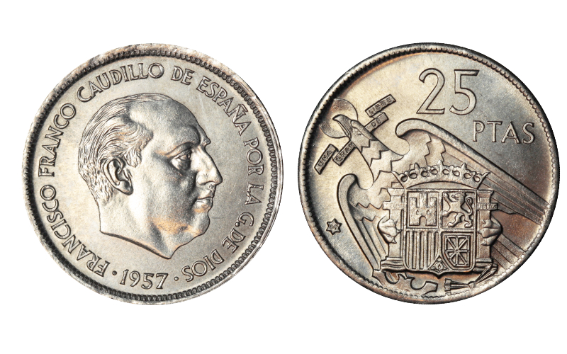 Estado Español 25 Pesetas 1957*69 SC