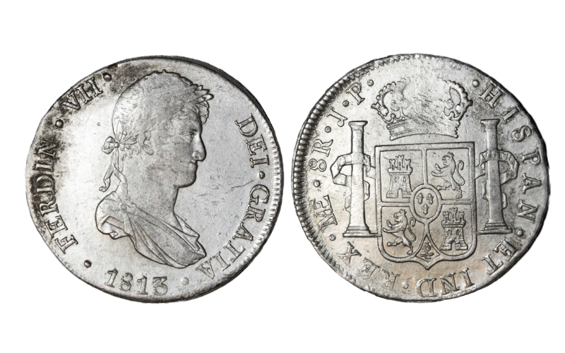 Fernando VII 8 Reales 1813 Lima MBC+/MBC-EBC