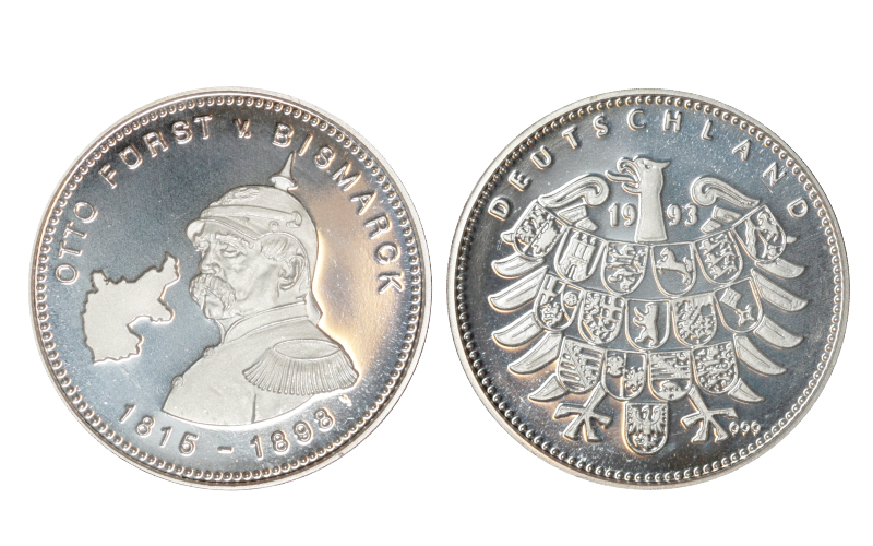 Medalla Alemania Otto Von Bismark (1815-1898) 1993 PROOF