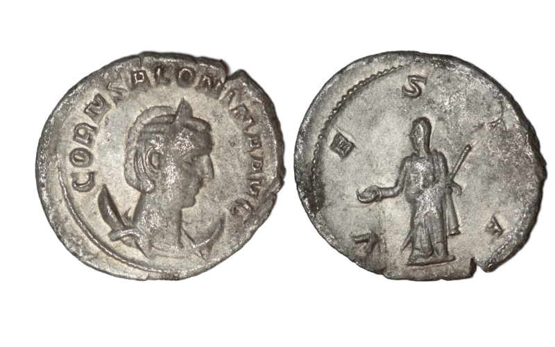 Salonina Antoniniano 253d.C. Roma MBC