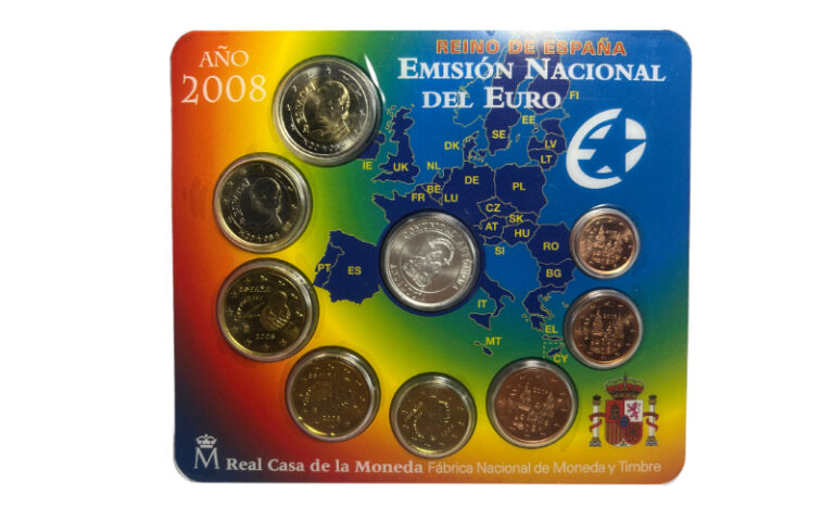 España Cartera Oficial Euros 2008 Andalucía BU