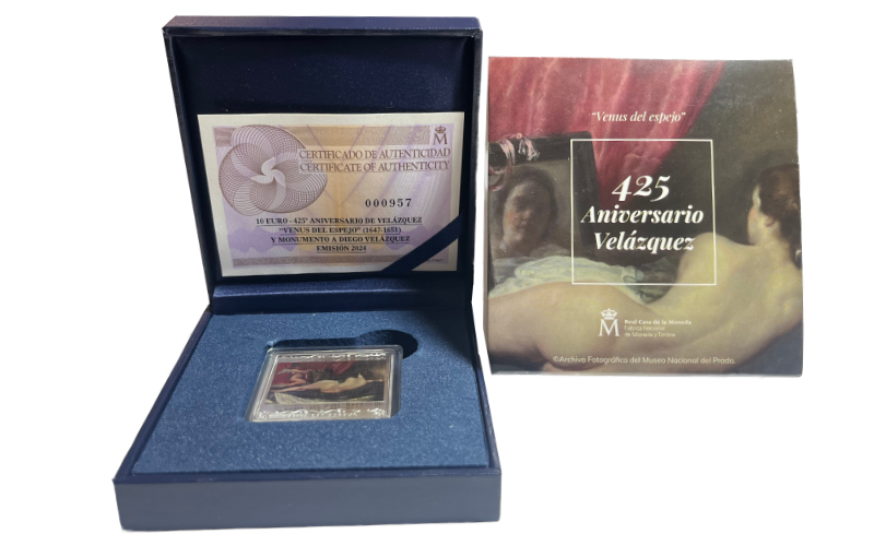 España 10 Euros (1oz. 999) 2021 275 Aniversario Francisco De Goya "El Quitasol" PROOF