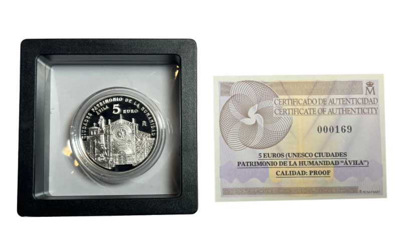 España 5 Euros 2014 Ciudades Patrimonio de la Humanidad - Baeza PROOF
