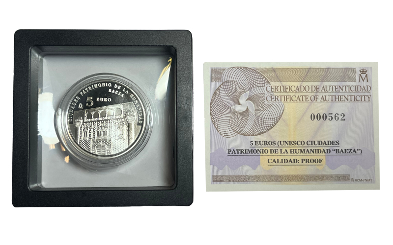España 5 Euros 2014 Ciudades Patrimonio de la Humanidad - Baeza PROOF