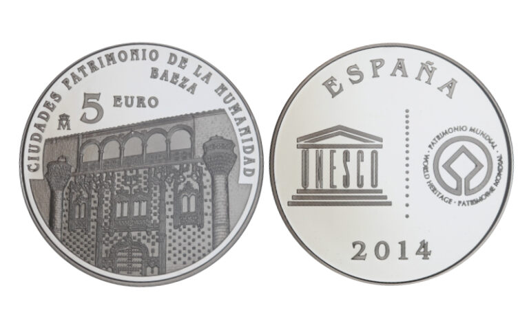 España 5 Euros 2014 Ciudades Patrimonio de la Humanidad - Baeza PROOF