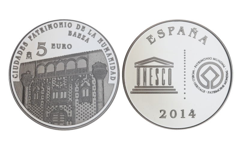 España 5 Euros 2014 Ciudades Patrimonio de la Humanidad - Baeza PROOF
