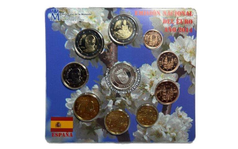 España Cartera Oficial Euros 2014 Extremadura BU