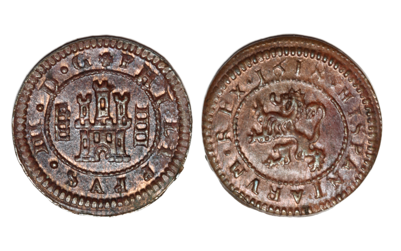 Felipe III 4 Maravedís 1618 Segovia EBC