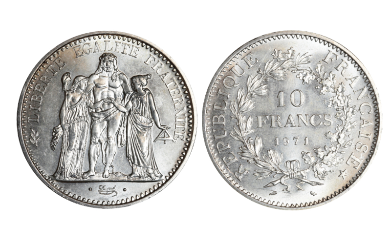 Francia 10 Francos 1971 SC