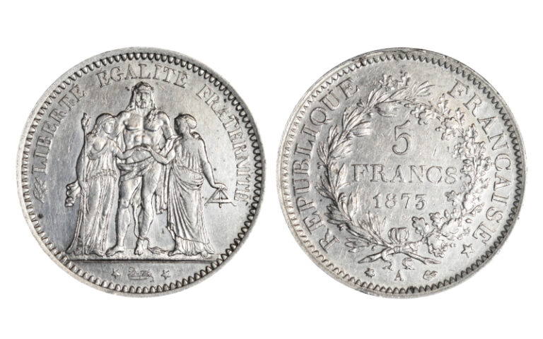Francia 5 Francos 1873 A EBC