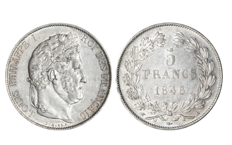 Francia / Luis Felipe I 5 Francos 1846 A EBC
