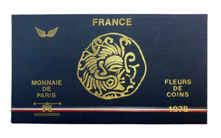 Francia Estuche 9 Valores 1978 Monnaie De Paris FDC