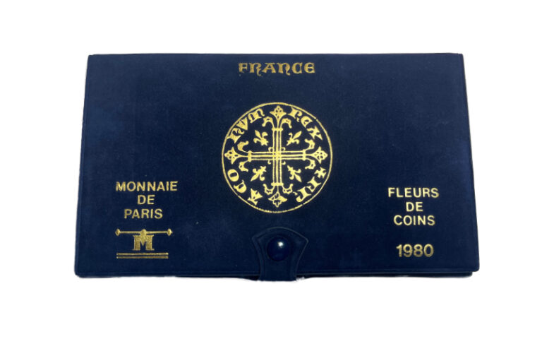 Francia Estuche 10 Valores 1980 Monnaie De Paris FDC