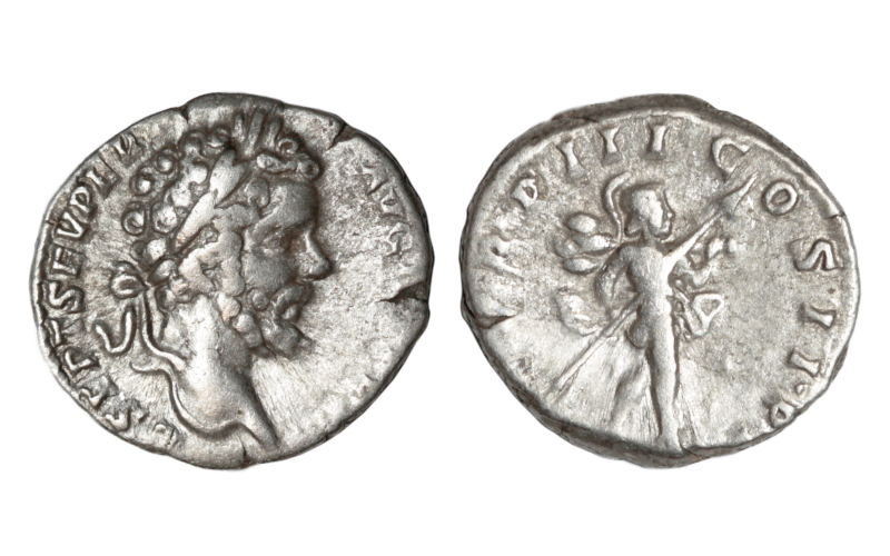 Septimio Severo Denario 194-195 d.C. Roma MBC-